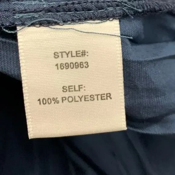 Current Air | Dark Navy Aurelie Pleated Mini Dress MSRP$148 - Picture 9 of 10